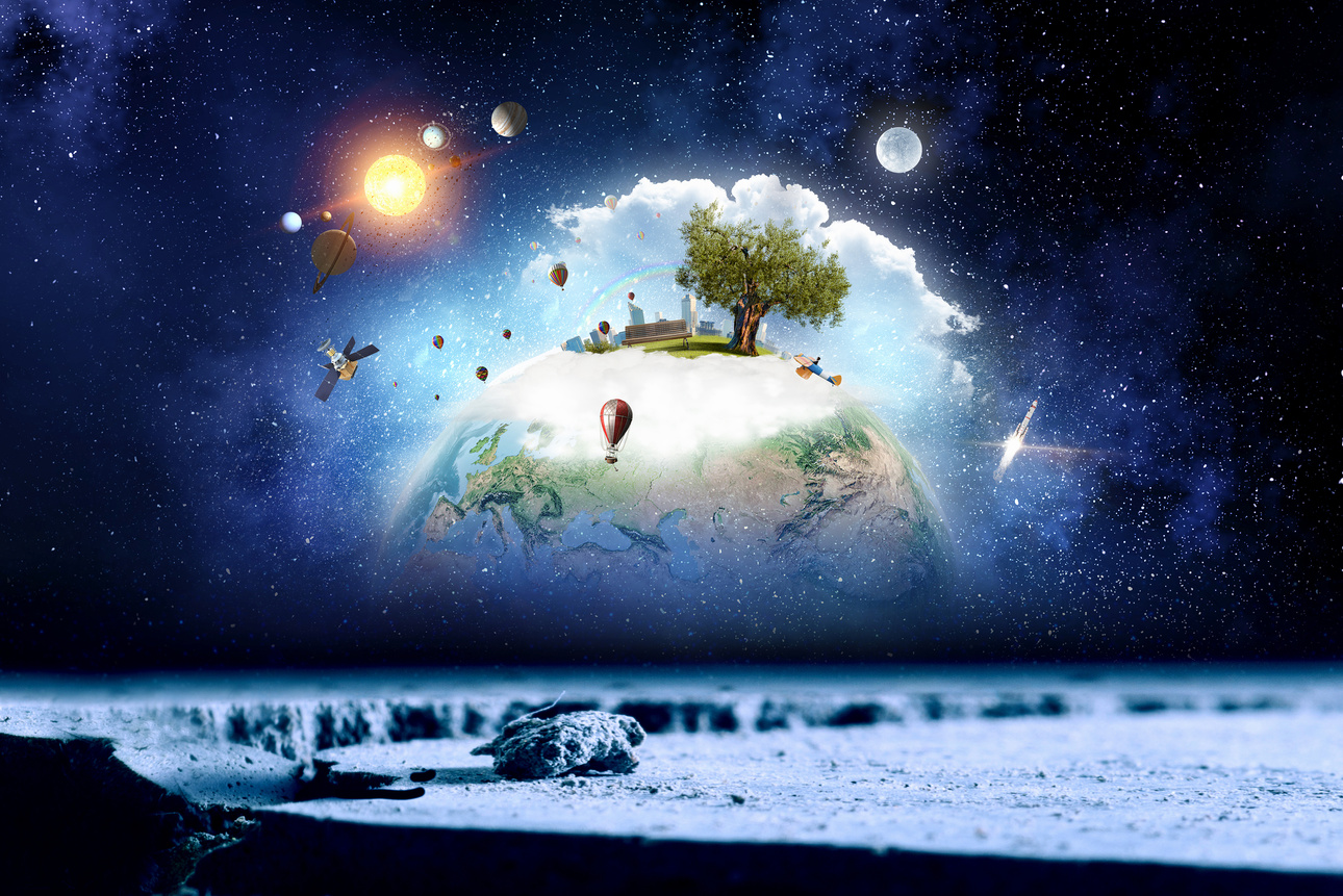 Moments of world creation and organization